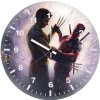 brazillian poster for deadpool and wolverine lb wall clock