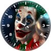 joker with gun 8y wall clock