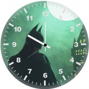 batman comic artworks 3k wall clock