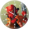 new hellboy artwork 2u wall clock