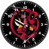 deadpool and wolverine sketch artwork 9a wall clock