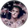 joker digital artwork rn wall clock