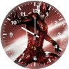 ezra miller concept art as the flash v7 wall clock