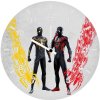 spider verse turf war miles morales edition 8k wall clock