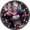 harley quinn queen of crime em wall clock