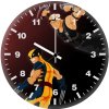 wolverine and riddick ax wall clock