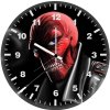 red skull 9m wall clock