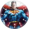 superman flying artwork bb wall clock