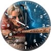 harley quinn good thing baseball 3l wall clock