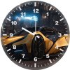 the batman new batmobile uh wall clock
