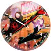 marvel spiderman and gwen stacy if wall clock