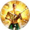 aquaman comic golden poster or wall clock