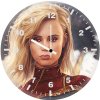 captain marvel fantasy woman warrior 01 wall clock