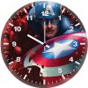 captain america vs red skull p6 wall clock