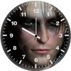 the batman closeup 2v wall clock