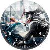 venom vs spiderman hd g2 wall clock
