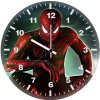 spiderman classic red suit 4v wall clock