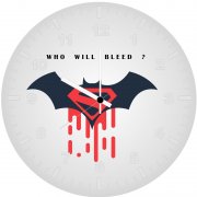 who will bleed 3u wall clock