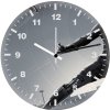 black widow poster art po wall clock