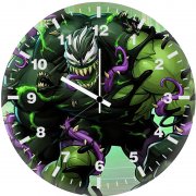 venomized hulk ze wall clock