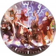 avengers sketch artwork l9 wall clock