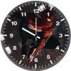 spiderman shooting spider webjb wall clock