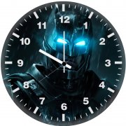 batman raining nh wall clock