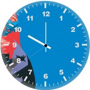 the trinity minimalism dv wall clock