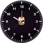 iron man little mask u9 wall clock