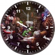 letter to batman p1 wall clock