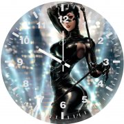 catwoman gotham eleganc rz wall clock