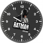 batman justice league minimal l3 wall clock