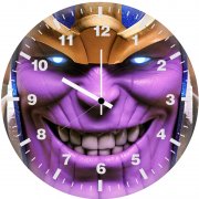 mr thanos gq wall clock