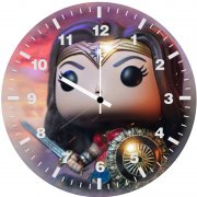 wonder woman funko zt wall clock