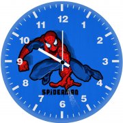 spiderman minimals h4 wall clock
