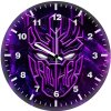 black panther lightning y6 wall clock