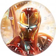 iron man looking hc wall clock