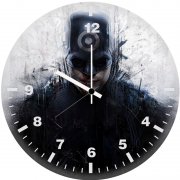 bullseye in daredevil born again bt wall clock