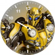 bumblebee new 4o wall clock