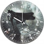 batman justice league artwork eb wall clock