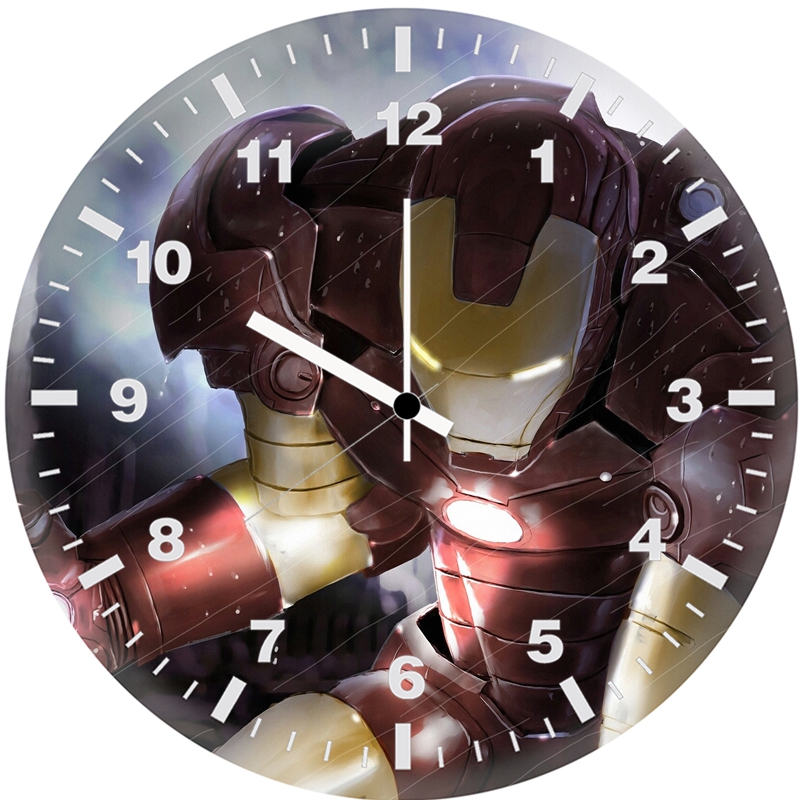 iron man artnew 4c wall clock