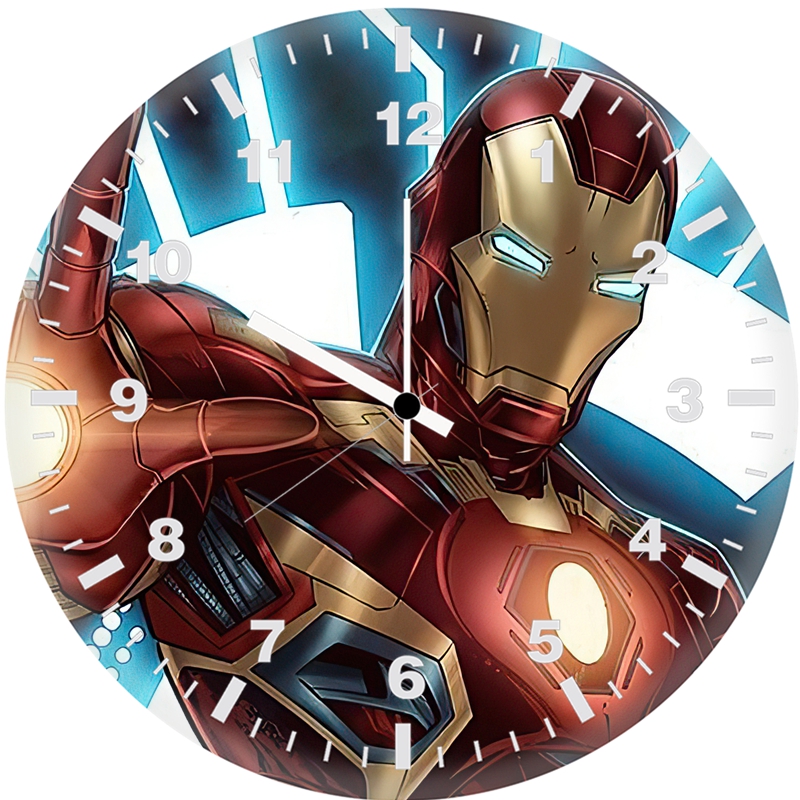 iron man blaster new 0x wall clock