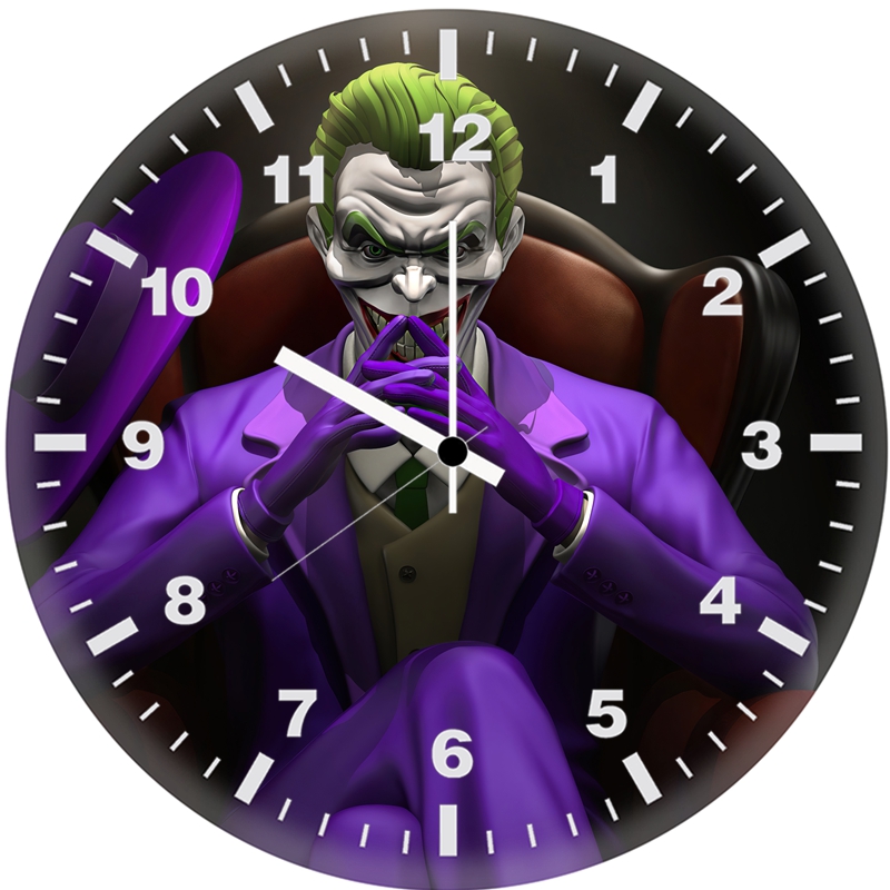 mad plans joker yu wall clock