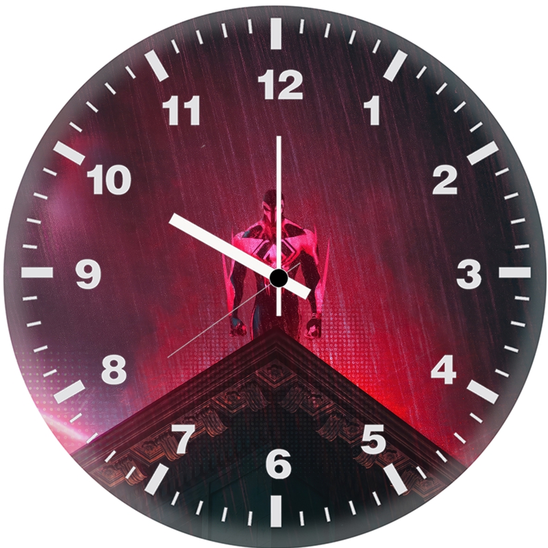 miguel o hara spider man 2099 5k wall clock
