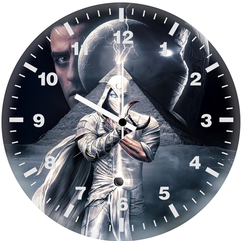 moon knight reign xh wall clock