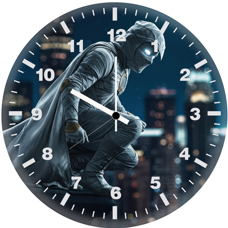 moon knight shadows of vengeance m3 wall clock