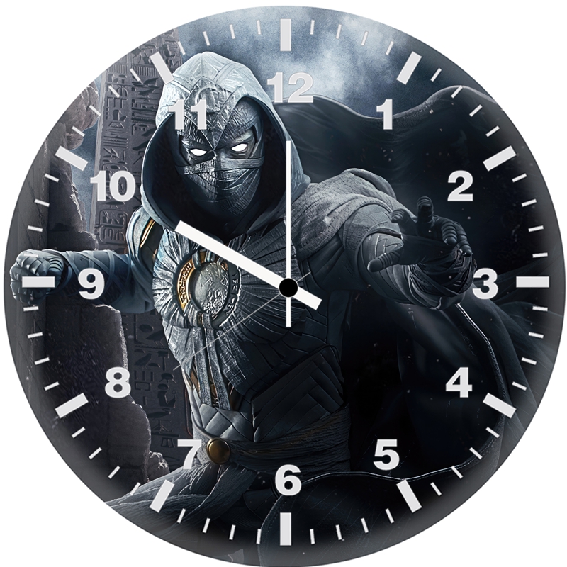 moon knight silent guardian mw wall clock