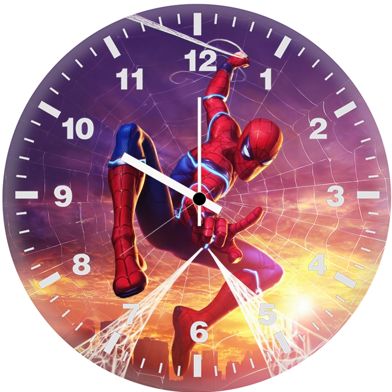spiderman epic saga um wall clock