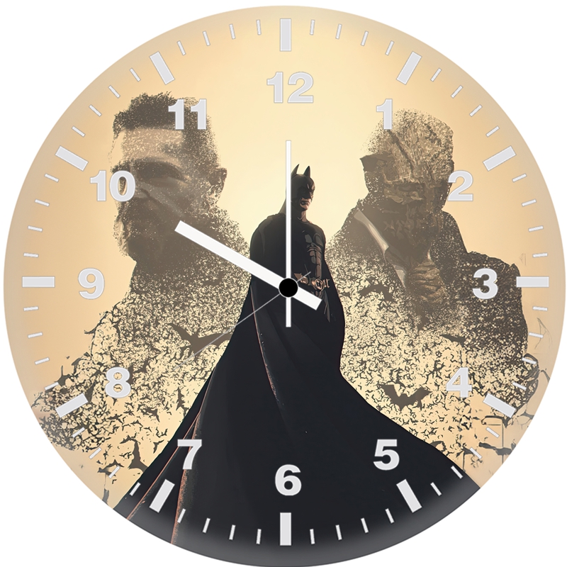 the batman begins ld wall clock